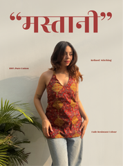 Mastani Halter Neck Kurti by Evara