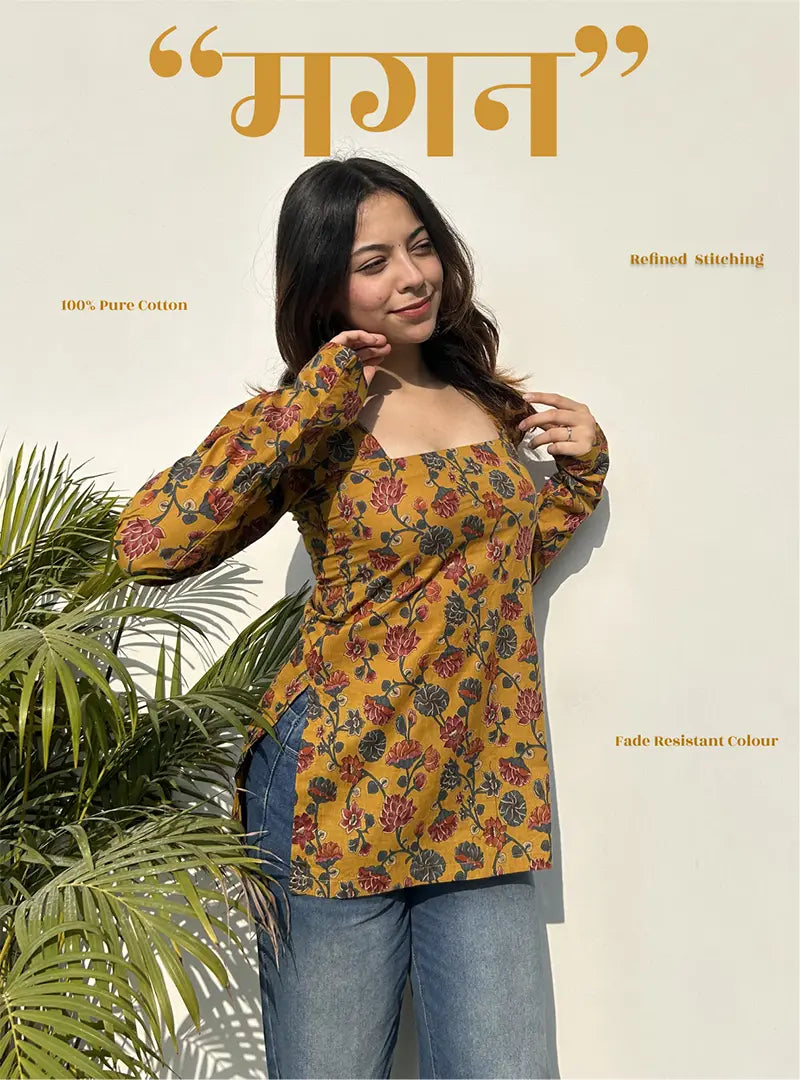 Magan Square Neck Kurti