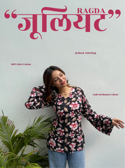 Ragda Juliet Bell Sleeves Kurti by Evara