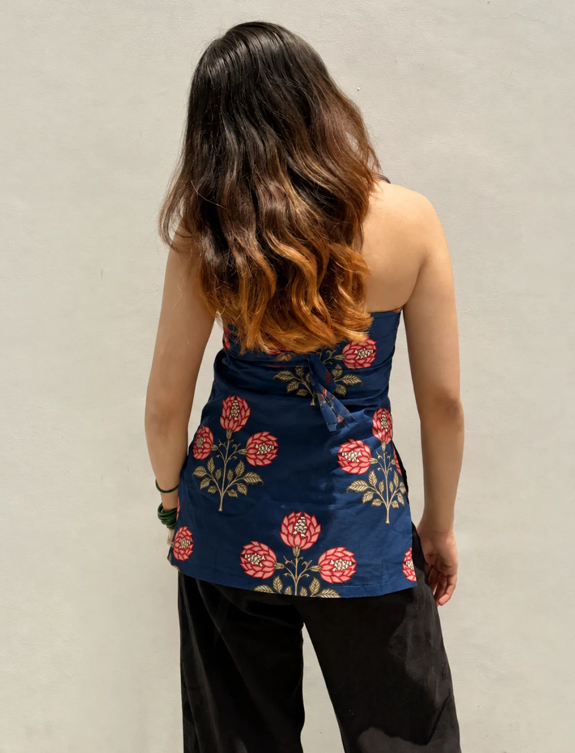Tiya Halter Neck Kurti