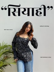 Sihayi Straight Sleeves Kurti by Evara