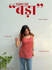 Mirchi Bada Short Kurti by Evara