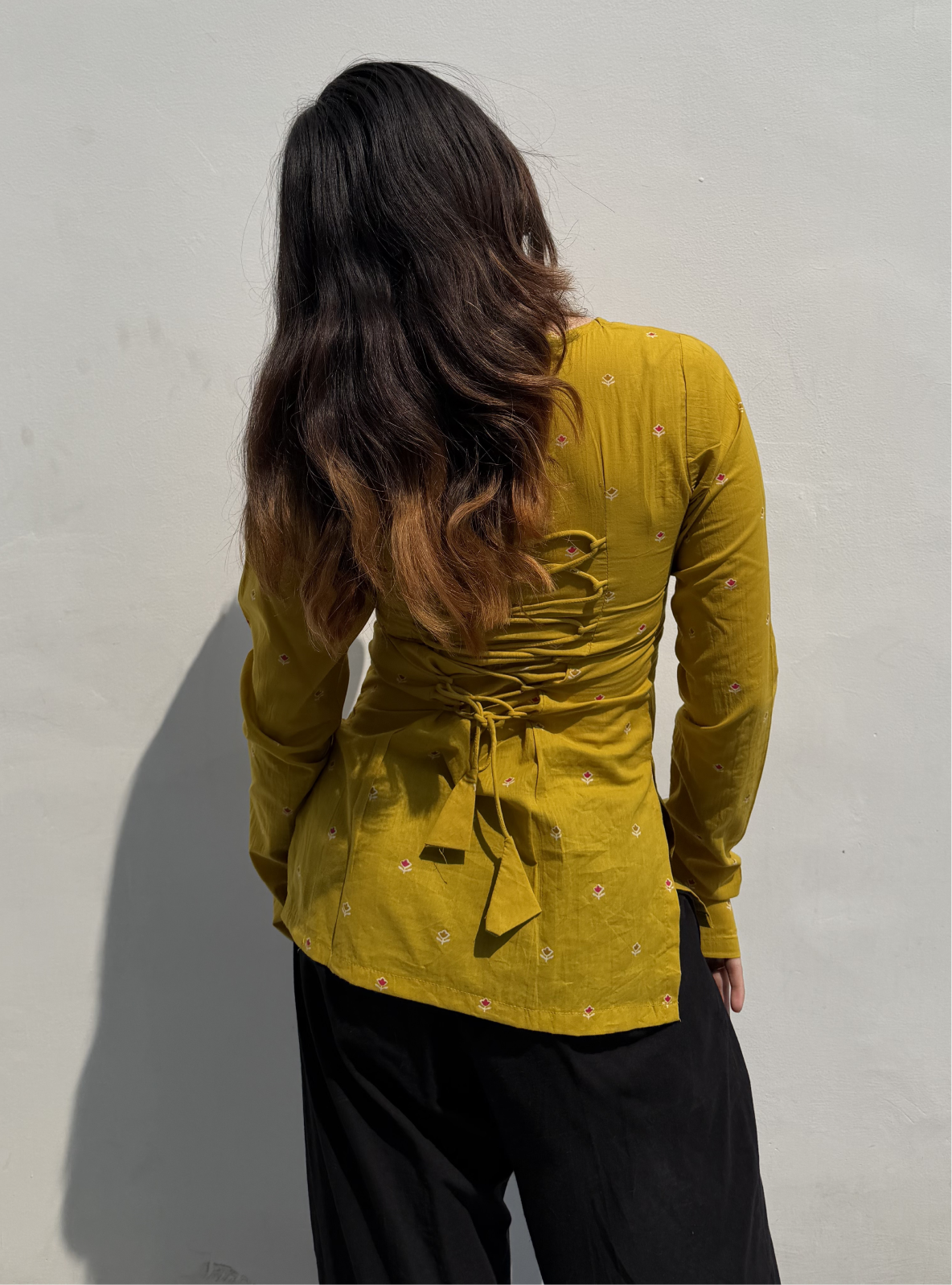 Diksha Corset Back Full Sleeves Kurti