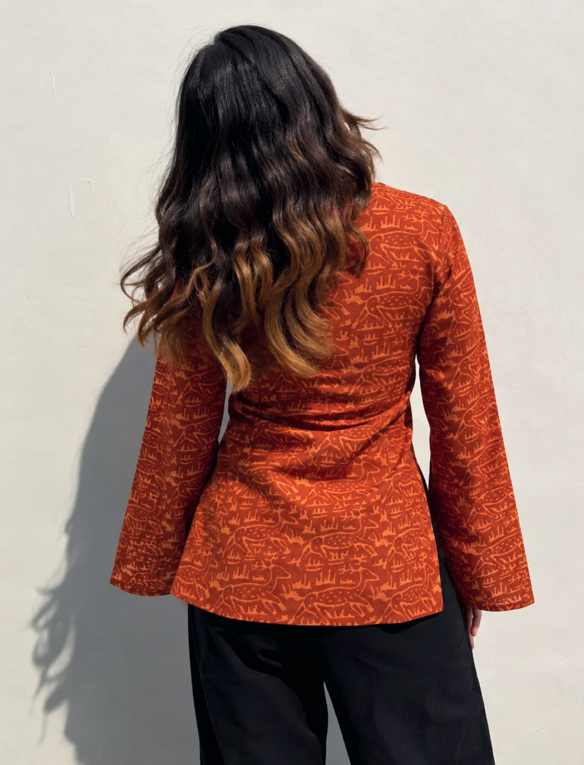 Dhaani Bell Sleeves Kurti