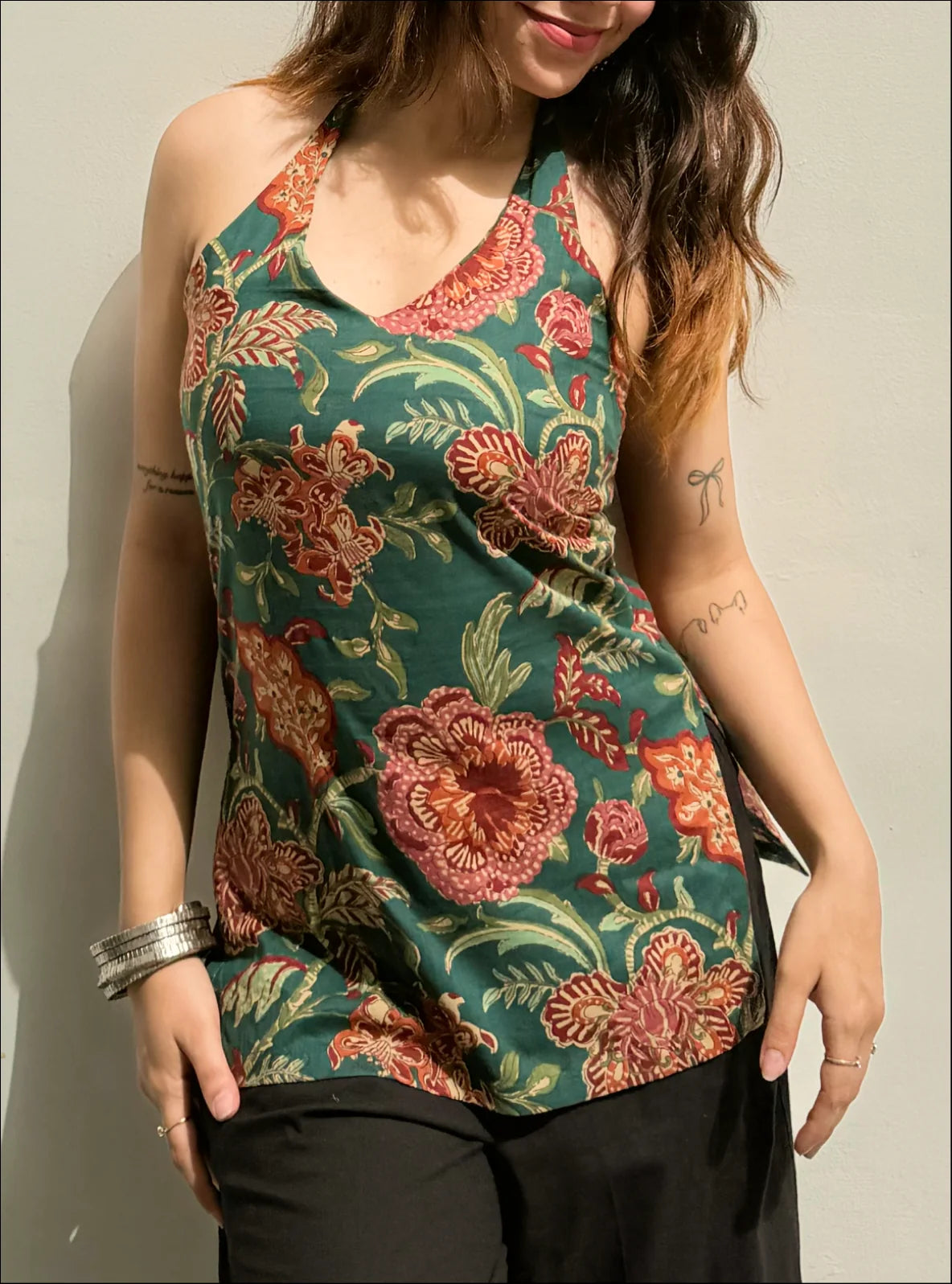 Safar Halter Neck Kurti