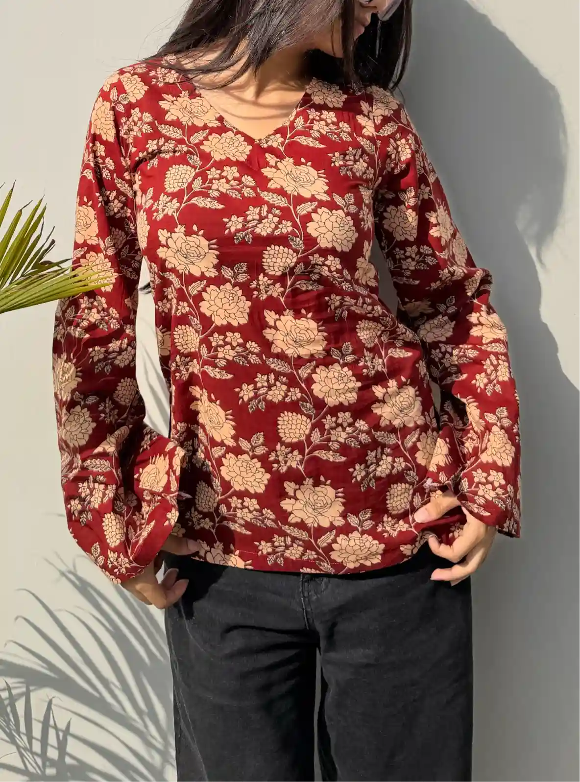 Marham Bell Sleeves Kurti