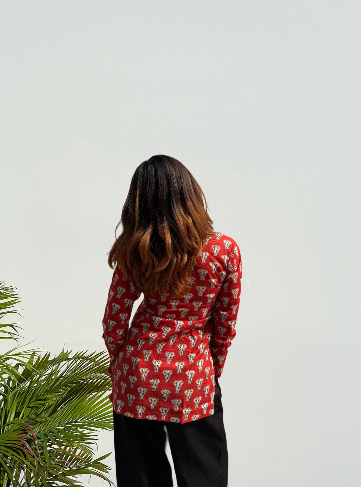 Adaa-e-Ruby Square Neck Kurti by Evara