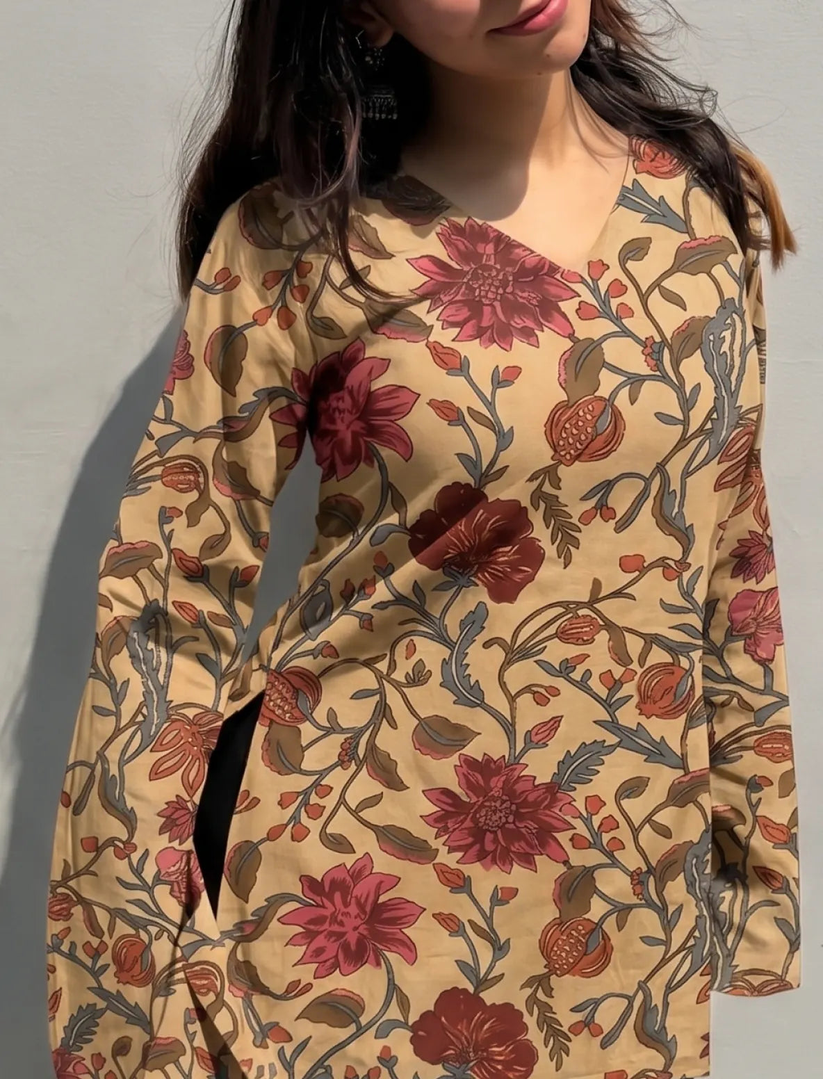 Malhar Bell Sleeves Kurti