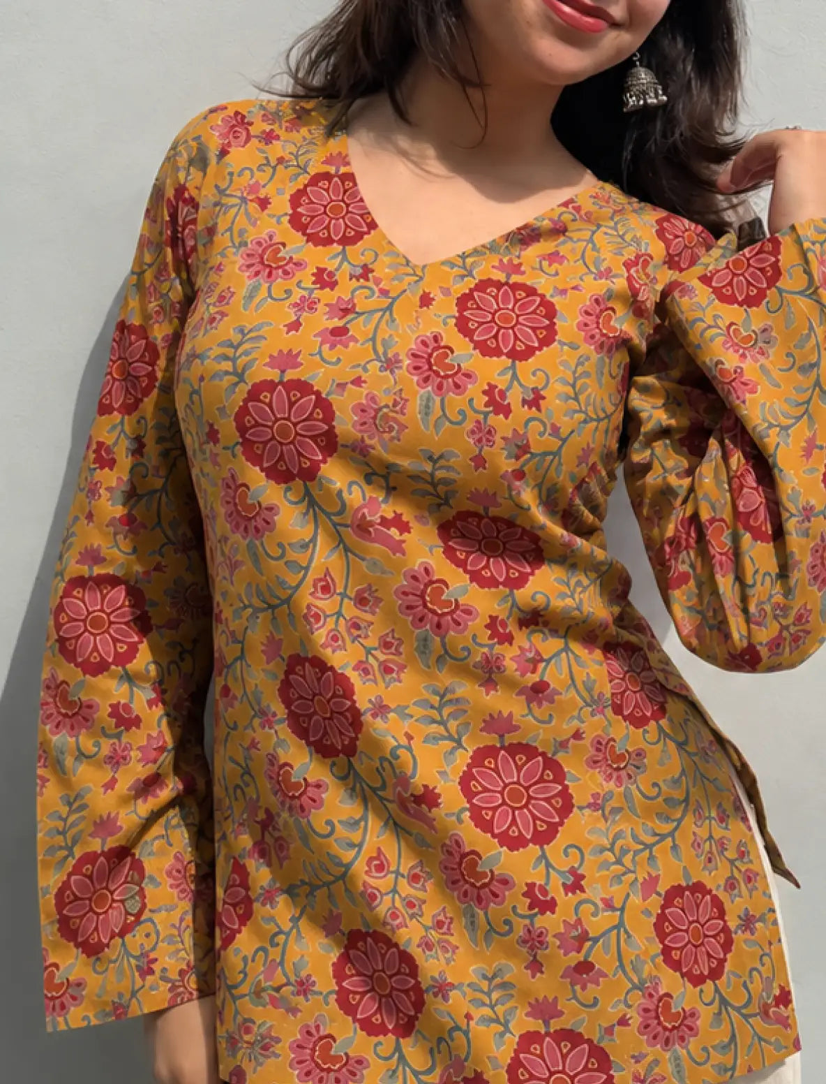 Parnika Bell Sleeves Kurti