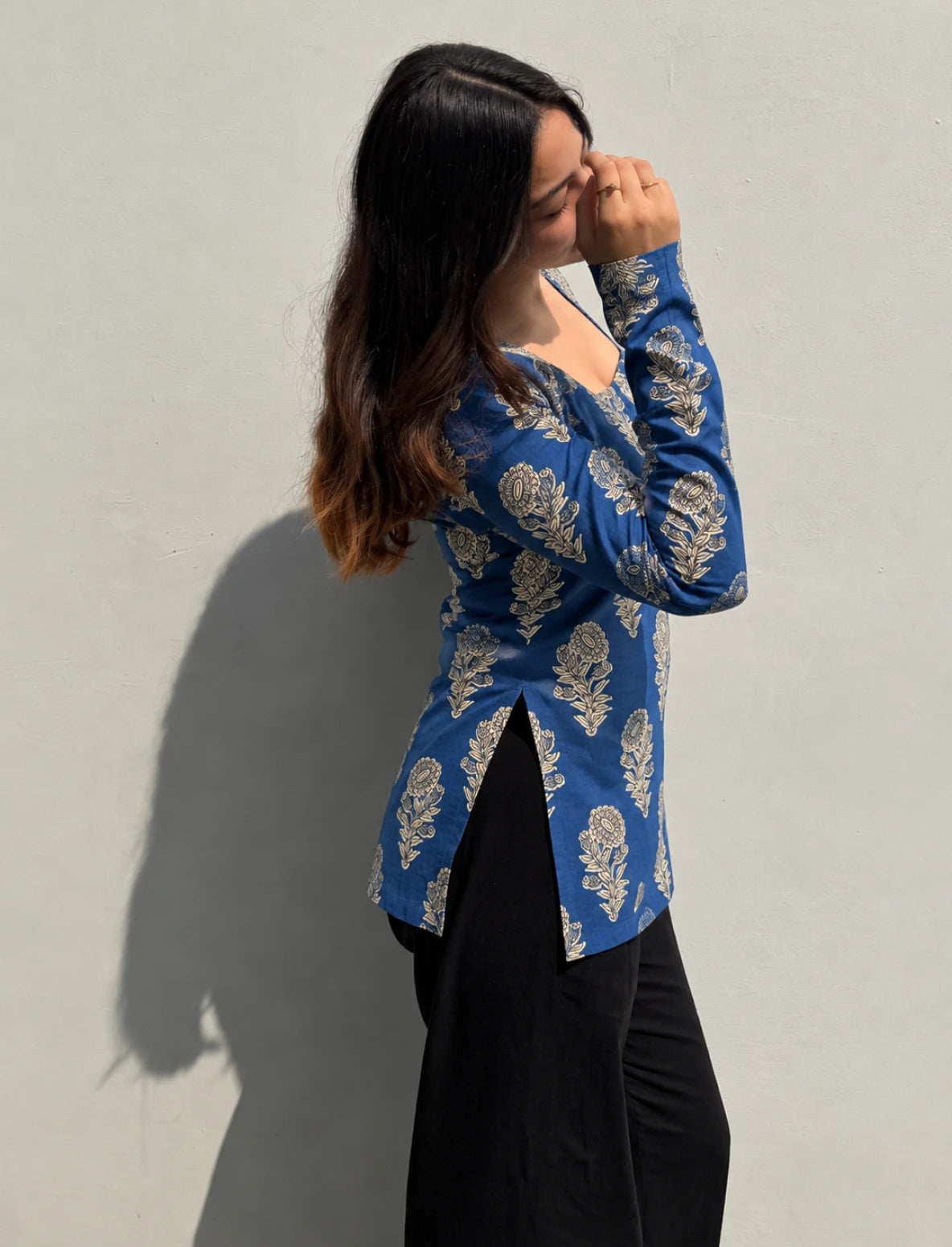 Iraaya Square Neck Kurti