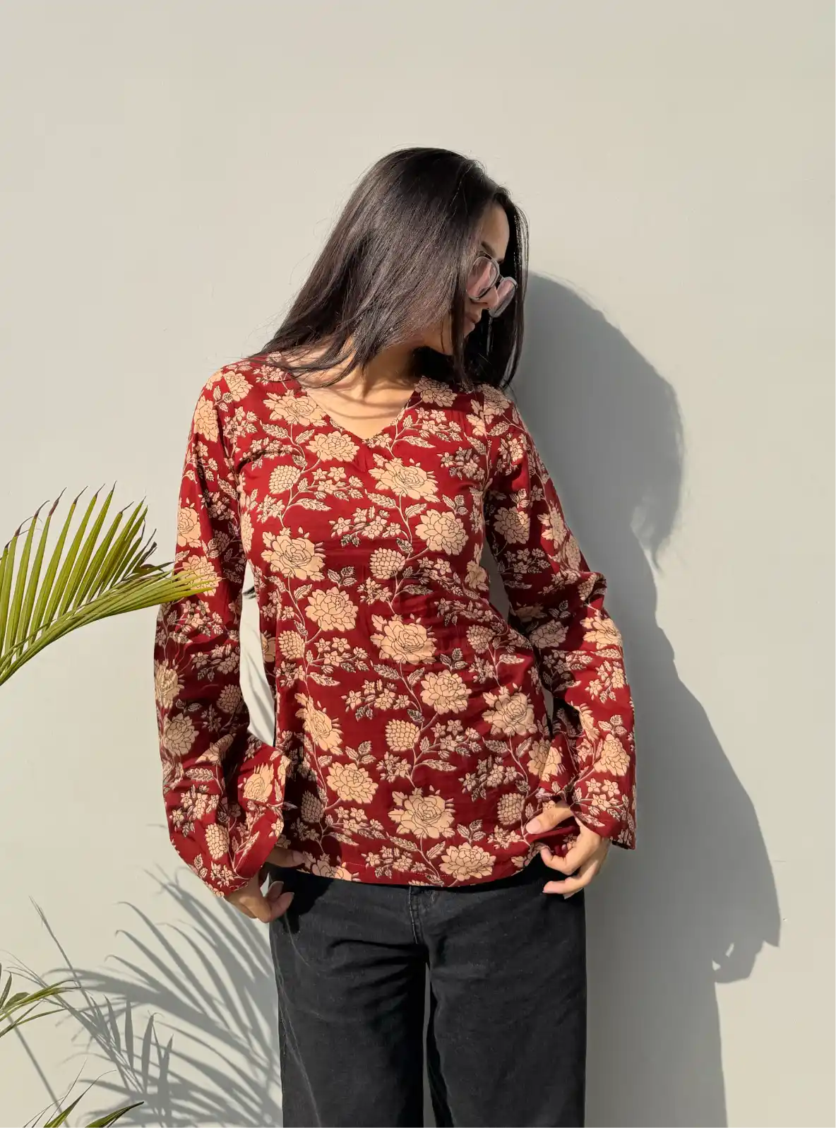 Marham Bell Sleeves Kurti