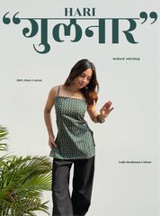 Hari Gulnaar Short Kurti by Evara