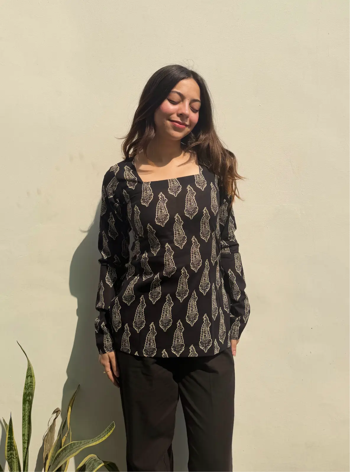 Nyra Square Neck Kurti