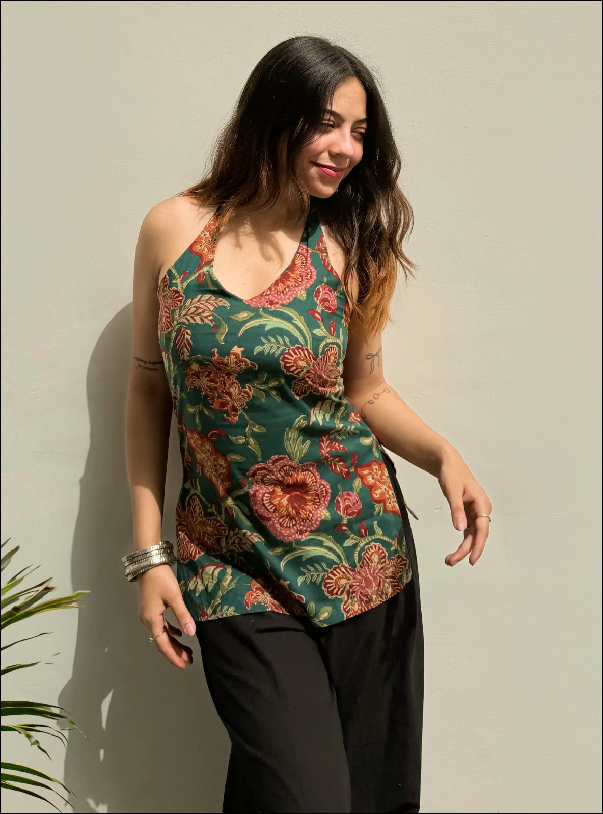 Safar Halter Neck Kurti
