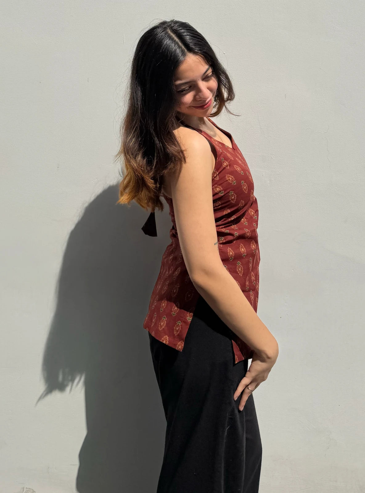 Rumi Halter Neck Kurti