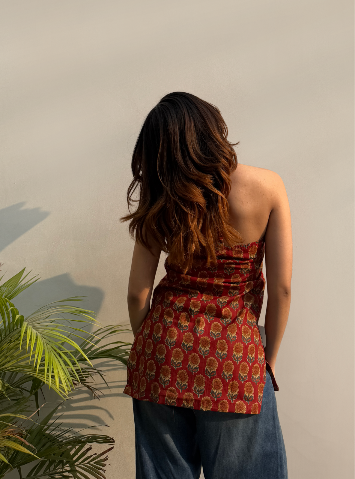 Meraya Halter Neck Kurti by Evara