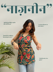 Naazneen Halter Neck Kurti by Evara