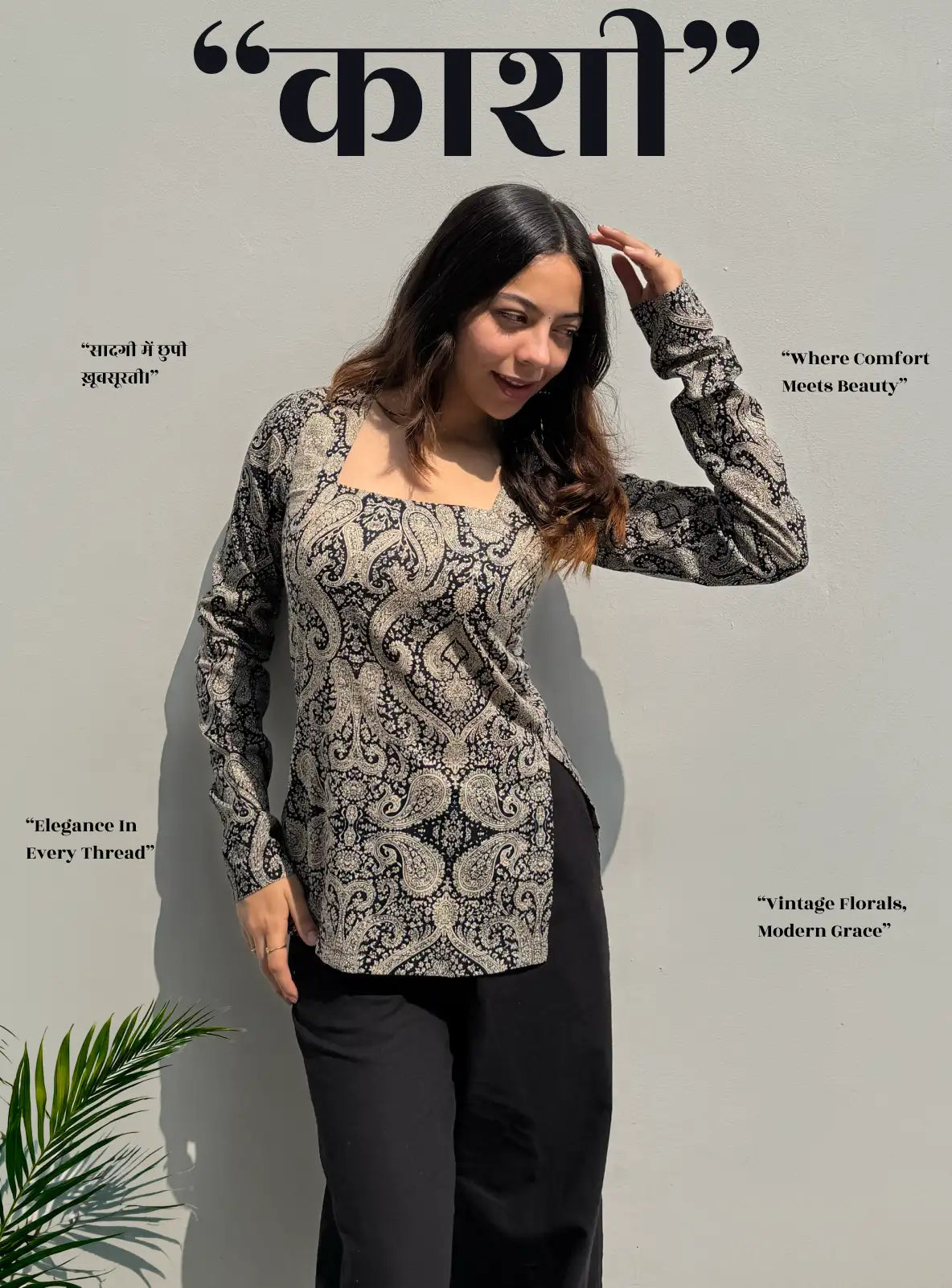 Kaashi Square Neck Kurti