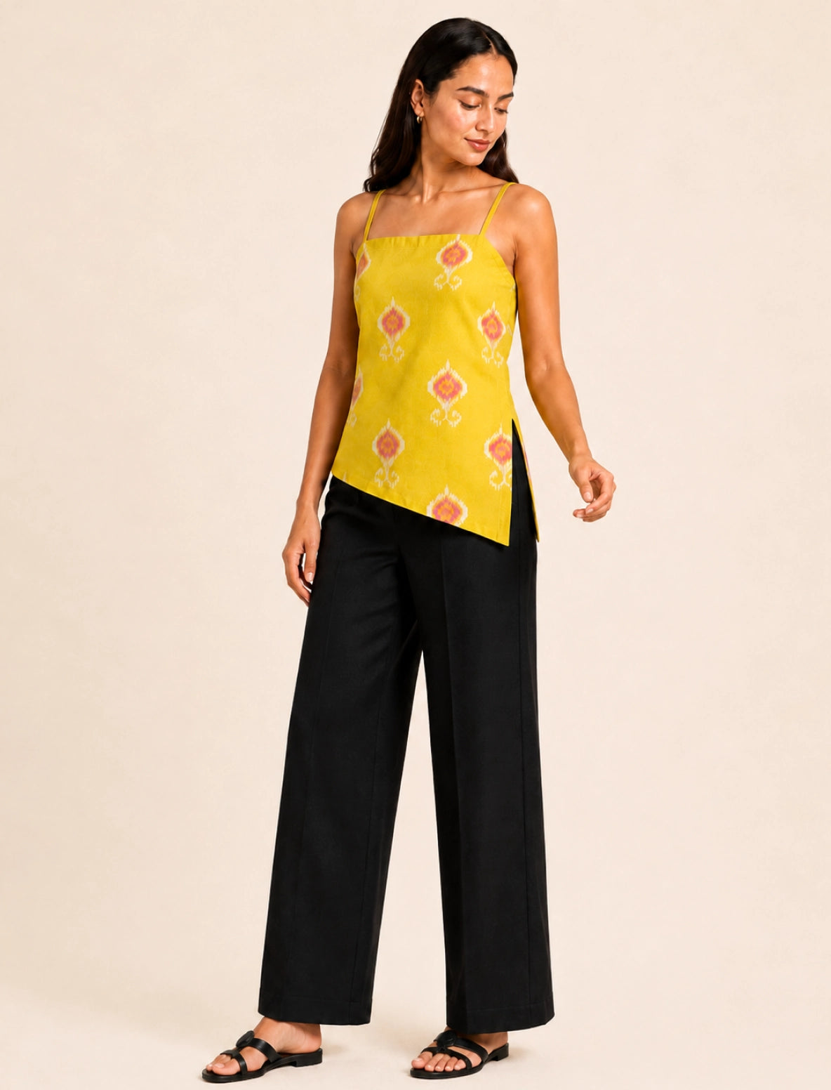 Naaz Asymmetrical Short Kurti
