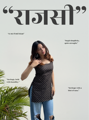 Raajsi Short Kurti by Evara