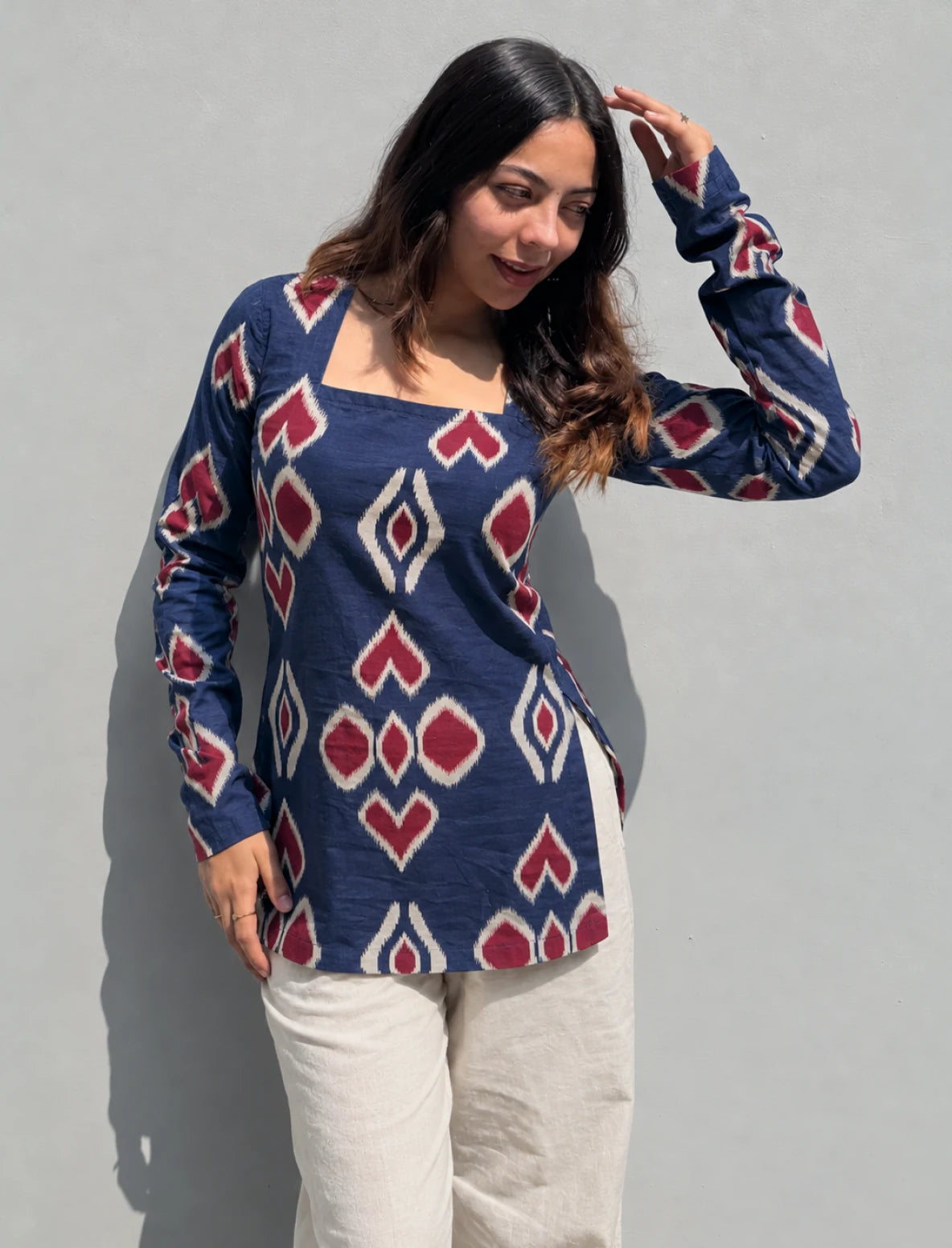 Miragi Square Neck Kurti