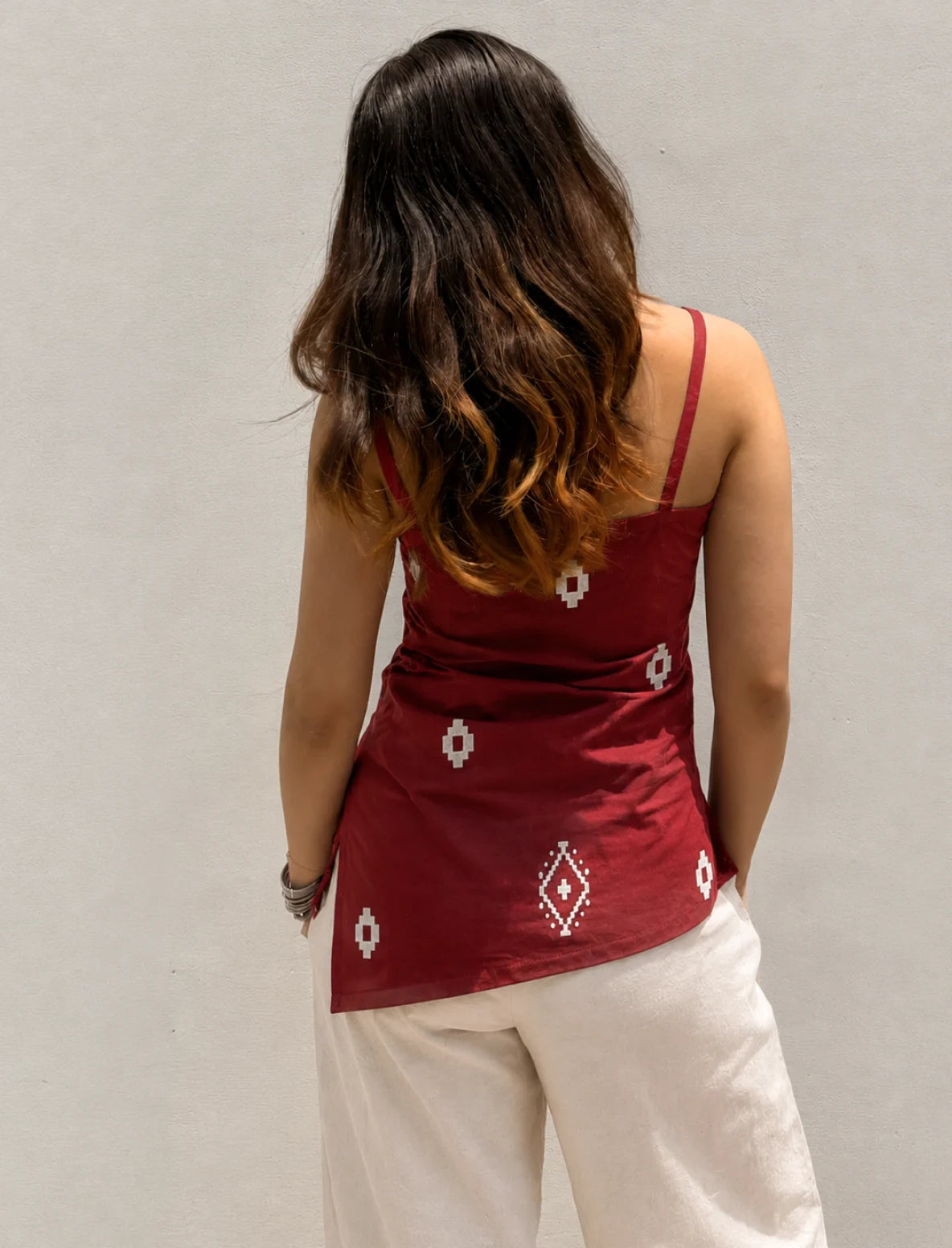 Reet Asymmetrical Short Kurti