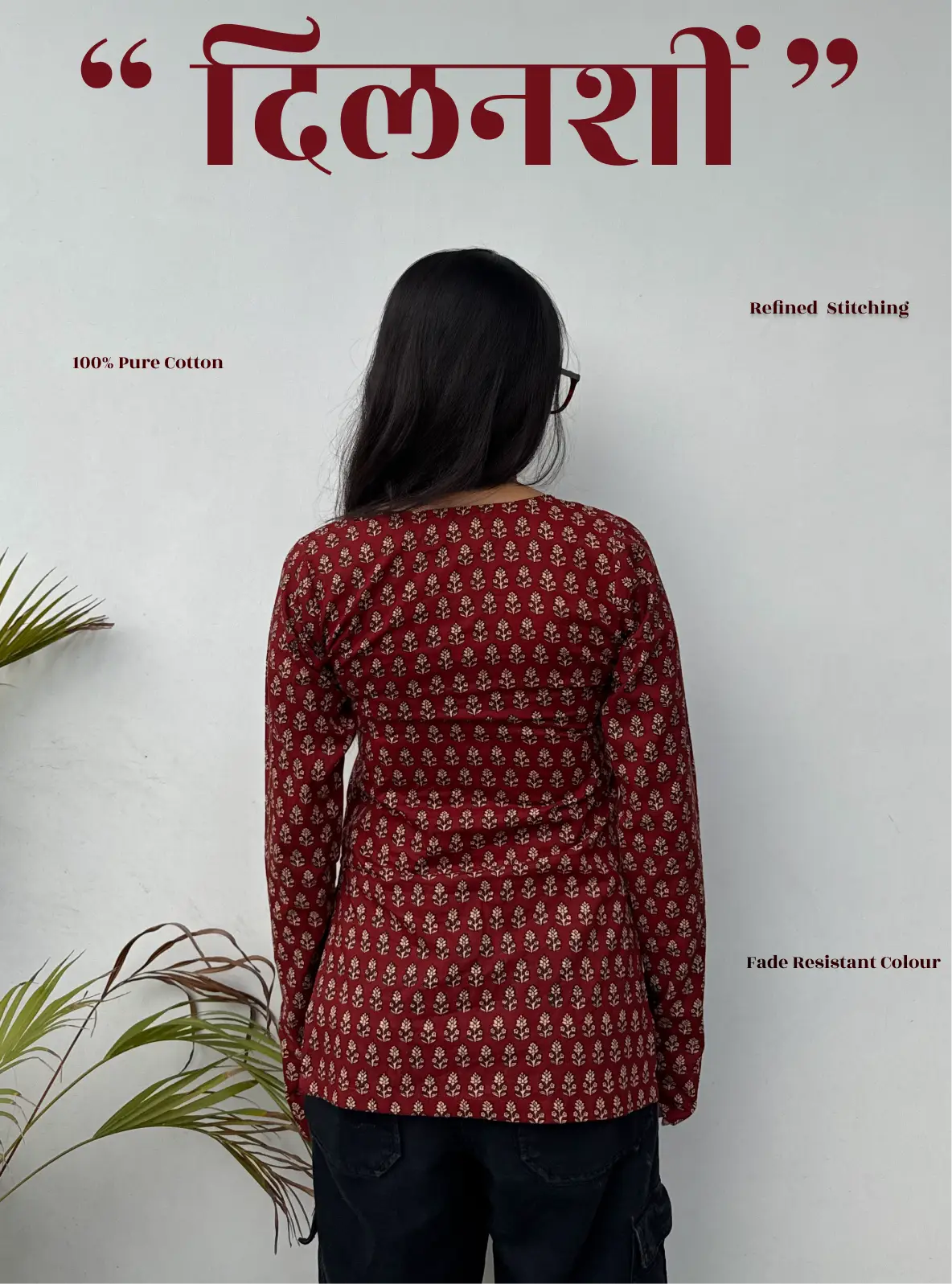 Dilnashi Square Neck Kurti