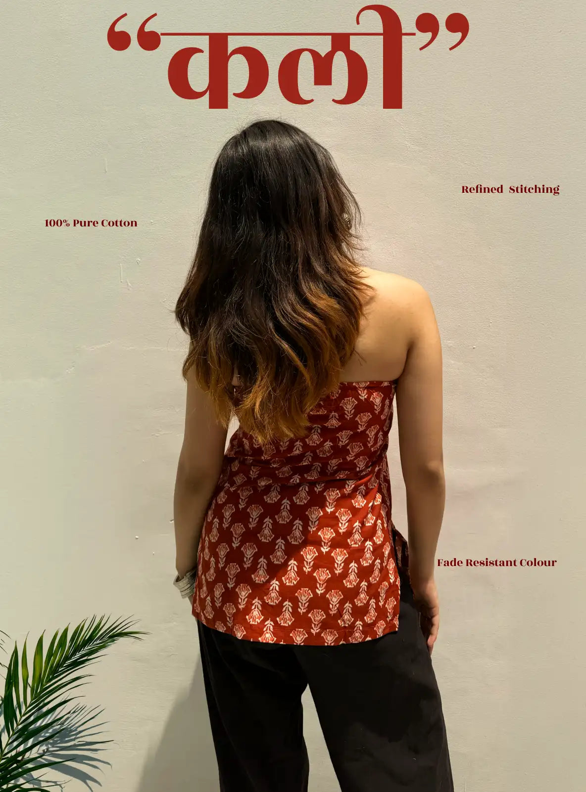 Kali Halter Neck Kurti