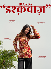 Ishqbaaz Iraada Bell Sleeves Kurti by Evara