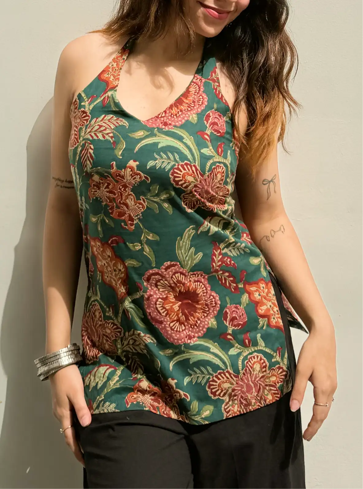 Safar Halter Neck Kurti
