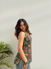 Naazneen Halter Neck Kurti by Evara