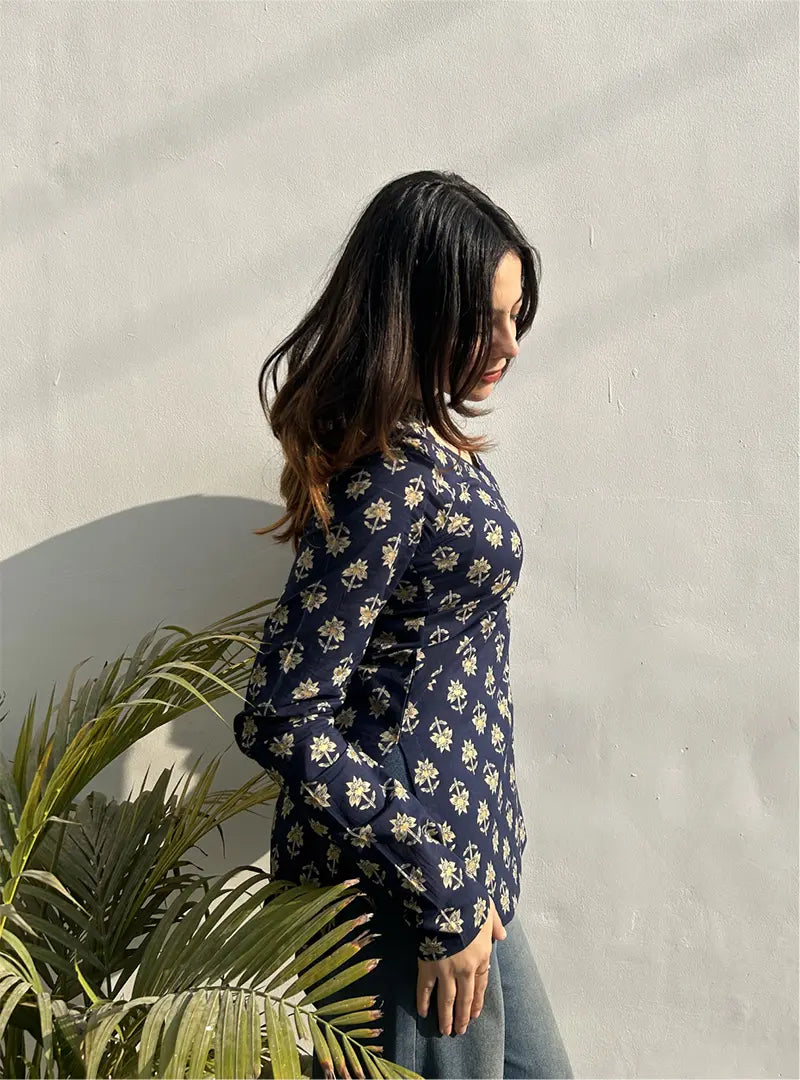Shiuli Straight Sleeves Kurti by Evara