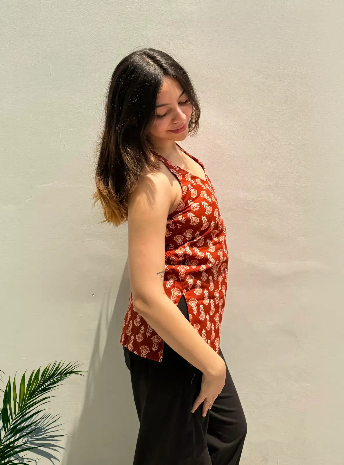 Kali Halter Neck Kurti