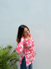 Aayina Straight Sleeves Kurti by Evara