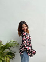 Ragda Juliet Bell Sleeves Kurti by Evara