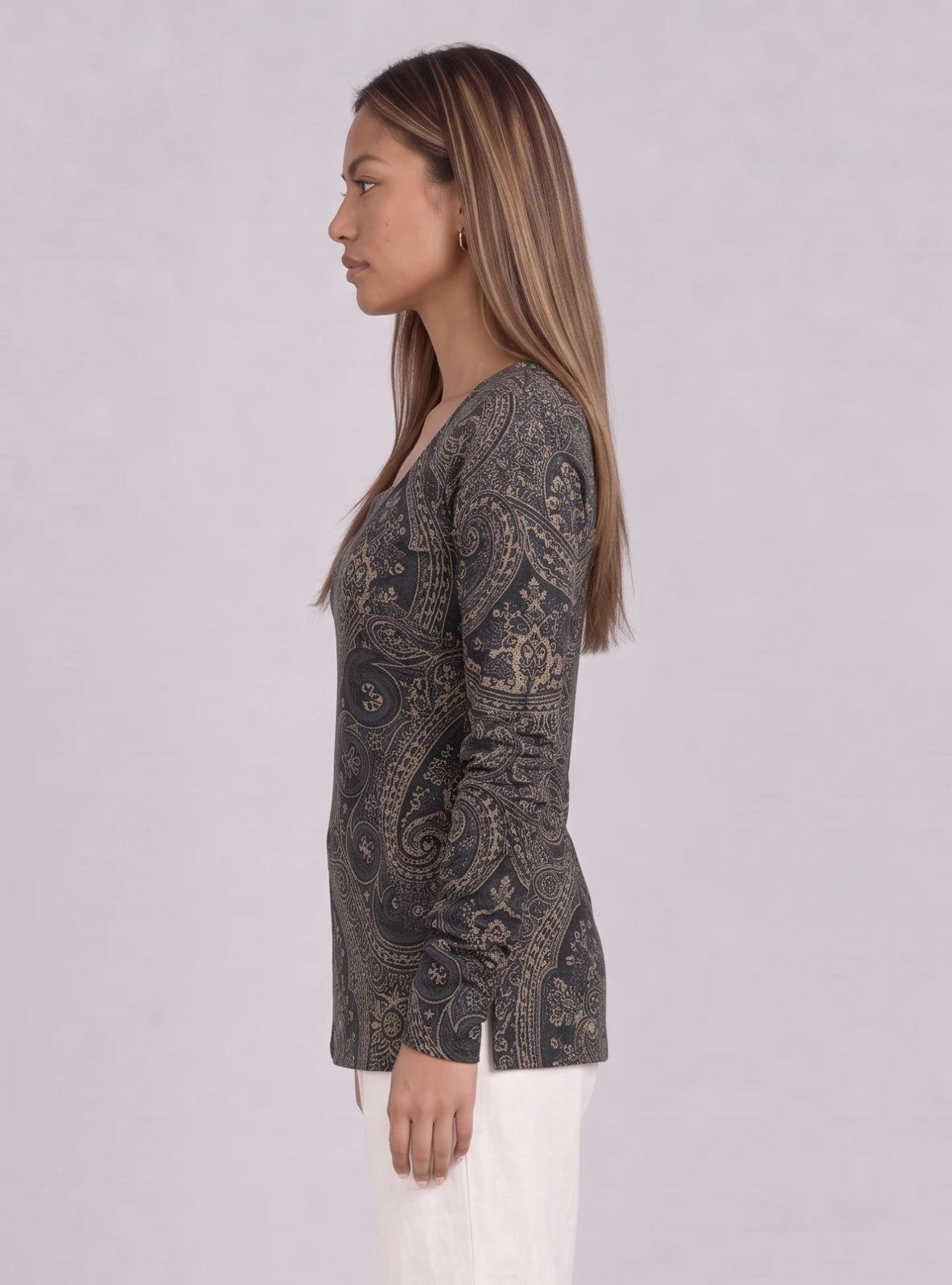 Nazm Square Neck Kurti