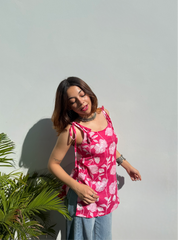 Noormahal Tie-Up Short Kurti by Evara