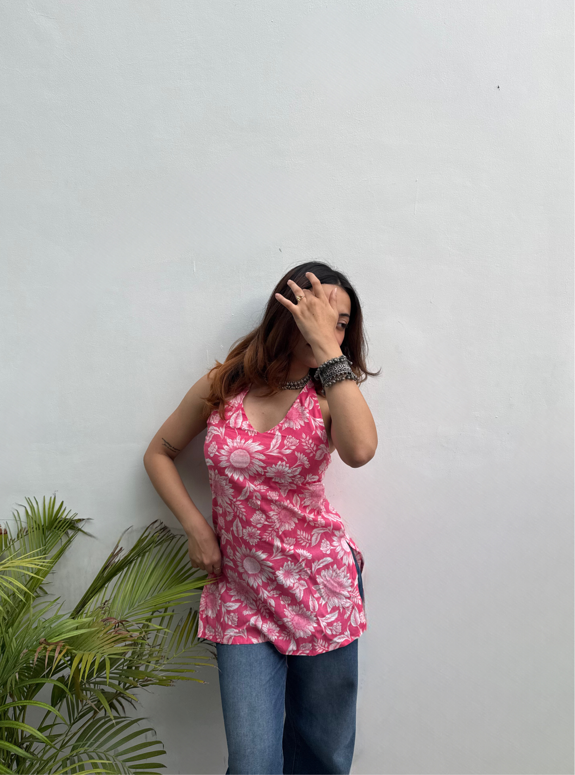 Samayra Halter Neck Kurti by Evara