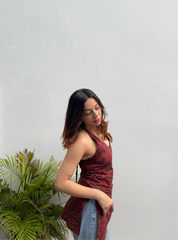 Guzaarish Halter Neck Kurti by Evara