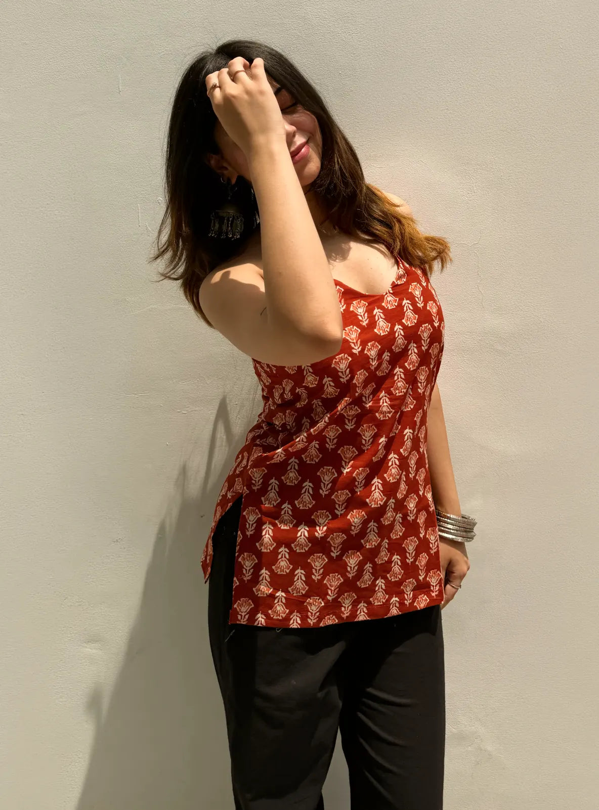 Kali Halter Neck Kurti