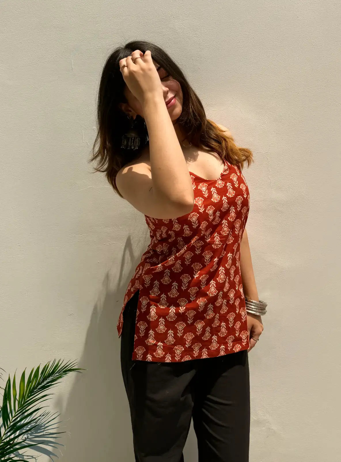 Kali Halter Neck Kurti