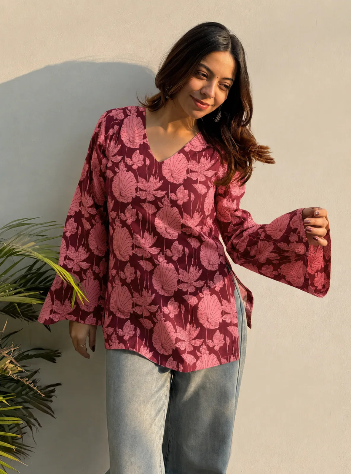 Aashita Bell Sleeves Kurti
