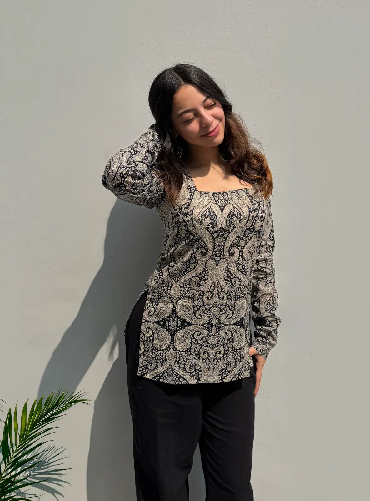 Kaashi Square Neck Kurti