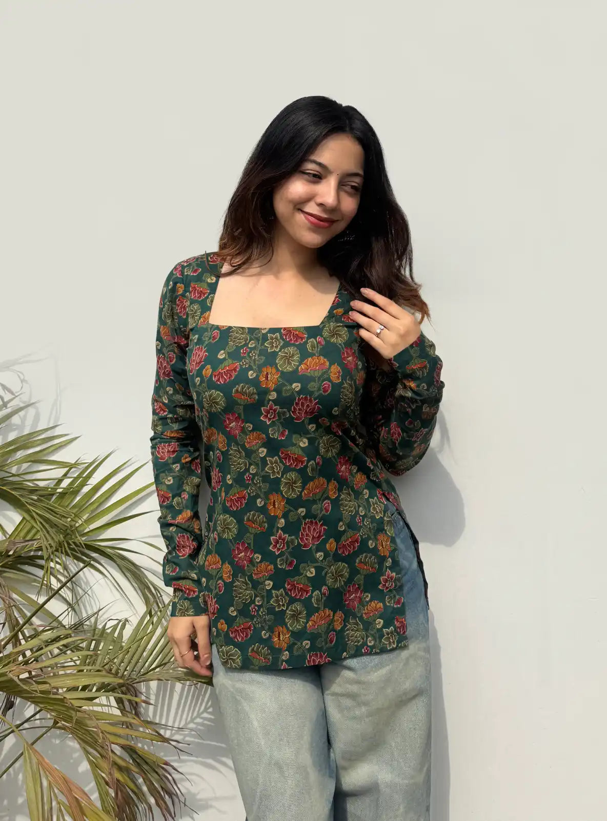 Bekhudi Square Neck Kurti