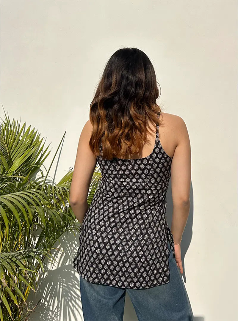 Ahana Short Sleeveless Kurti