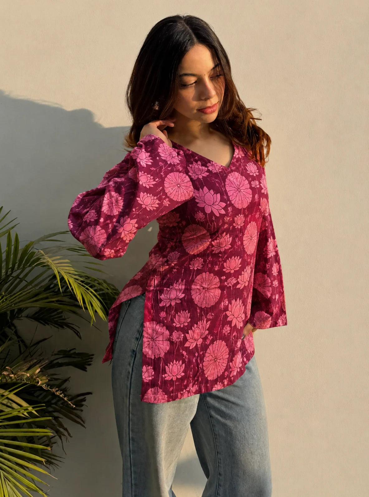 Aashita Bell Sleeves Kurti