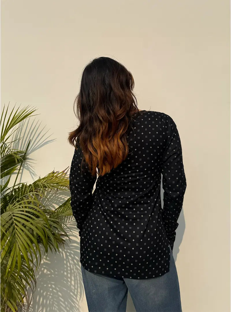 Zubaida Boat Neck Kurti