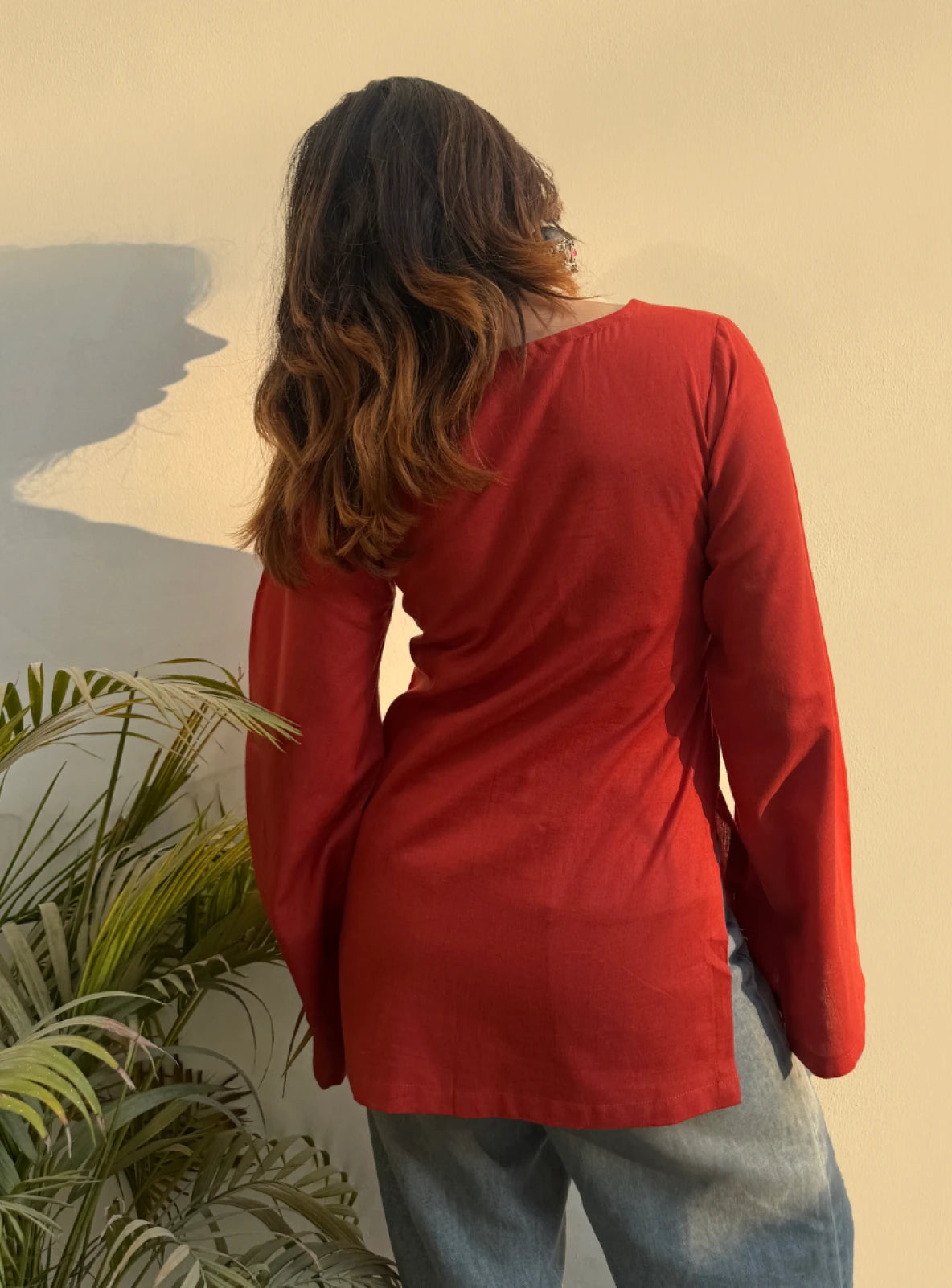 Maina Bell Sleeves Kurti