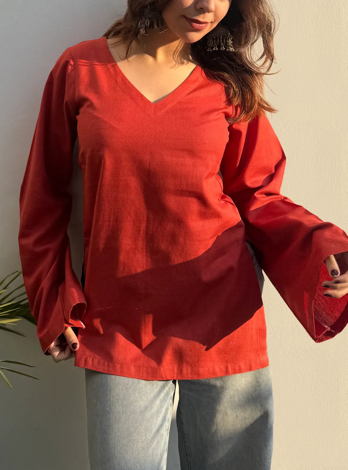Maina Bell Sleeves Kurti