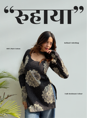 Ruhaya Straight Sleeves Kurti by Evara